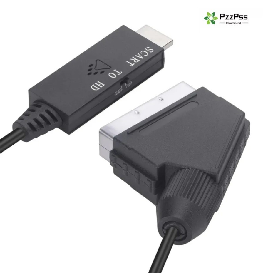 ตัวแปลง 1M Scart เป็น HDMI รอง - Scart To Hdmi บทวิจารณ์และราคา