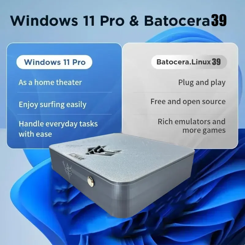 กล่องเกมระบบคู่ AK1 Pro 70000+ - Retro Gaming Kiosk บทวิจารณ์และราคา