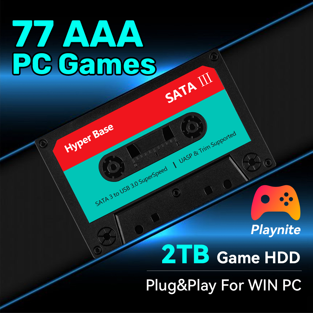 ฮาร์ดไดรฟ์เกม 2TB พร้อมเกม PC  - Retro Gaming N64 บทวิจารณ์และราคา